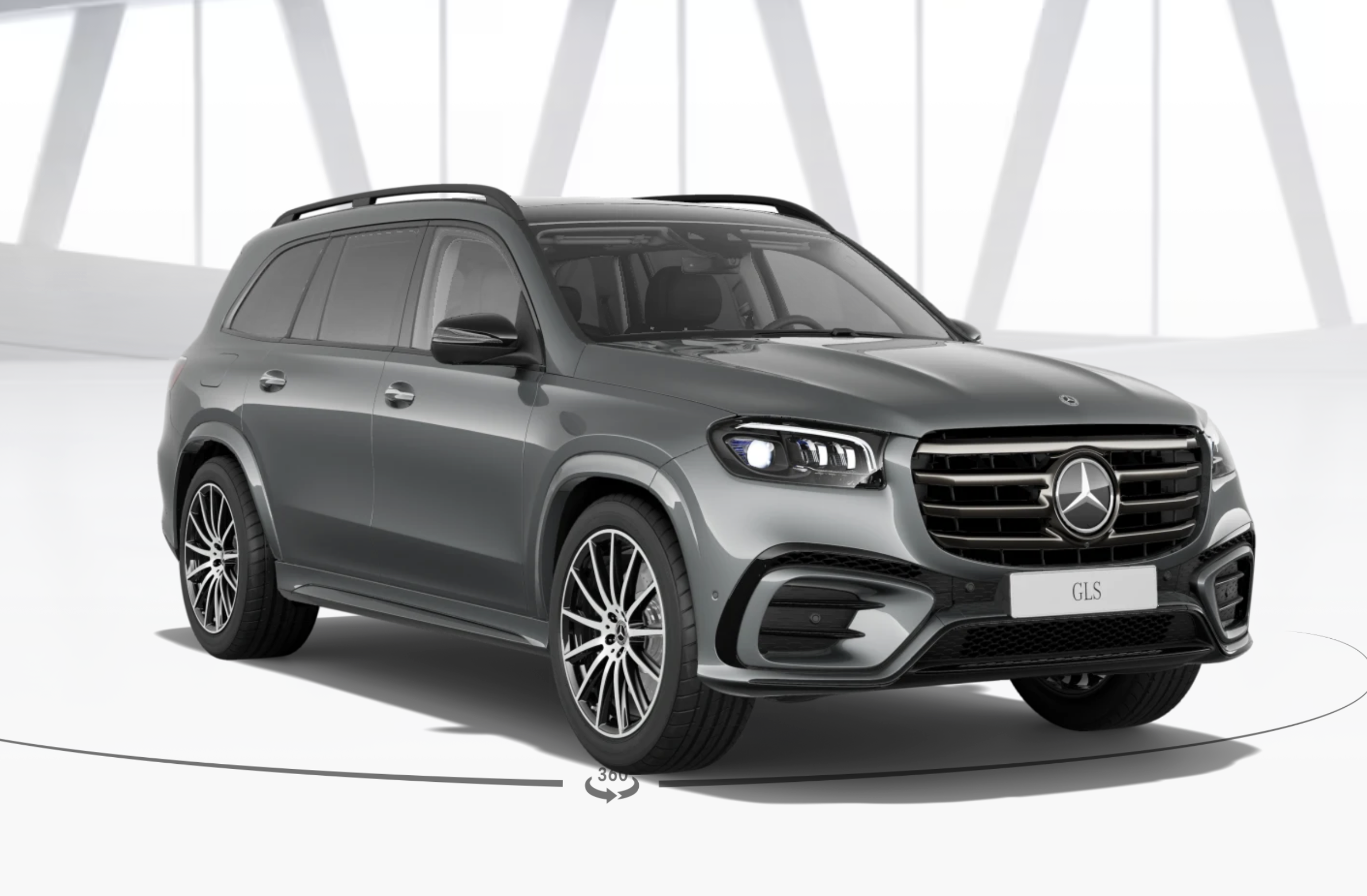 MERCEDES GLS 450d 4MATIC AMG | nové české auto | facelift | auto ve výrobě | předání září 2025 | max výbava | šedá selenite | černá kůže | VIP sleva | super cena | nákup online | AUTOiBUY.com